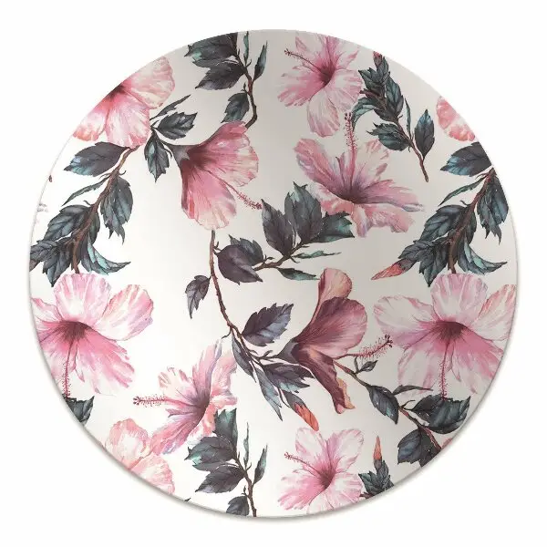 Stuhlmatte Hibiscus-Blumen