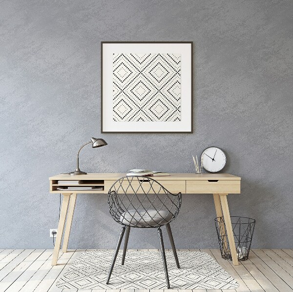Stuhlmatte Geometrisches Muster