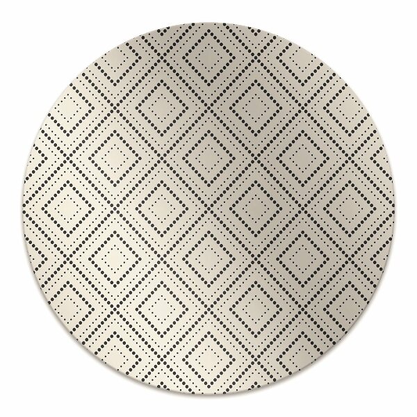 Stuhlmatte Geometrisches Muster