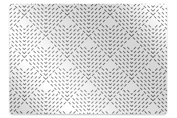 Stuhlmatte für Hartböden Geometrisches Muster