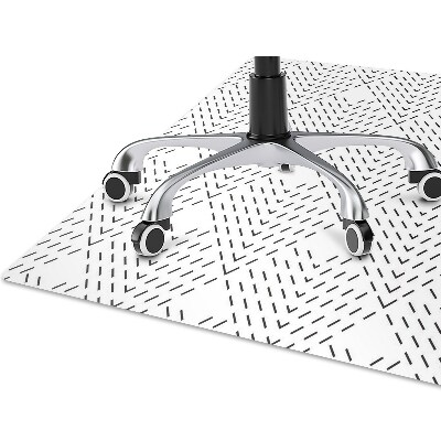 Stuhlmatte für Hartböden Geometrisches Muster