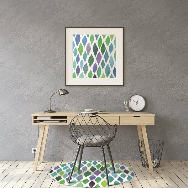 Stuhlmatte Bunte Muster