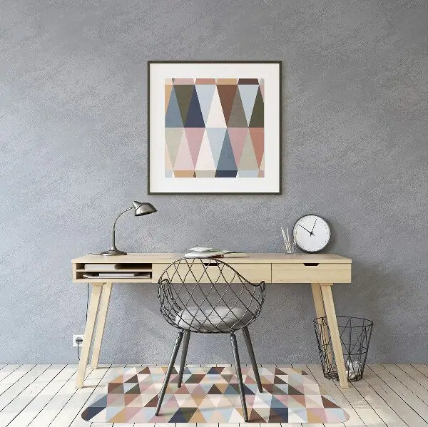 bodenschutzmatte schreibtischstuhl Retro Wandbild