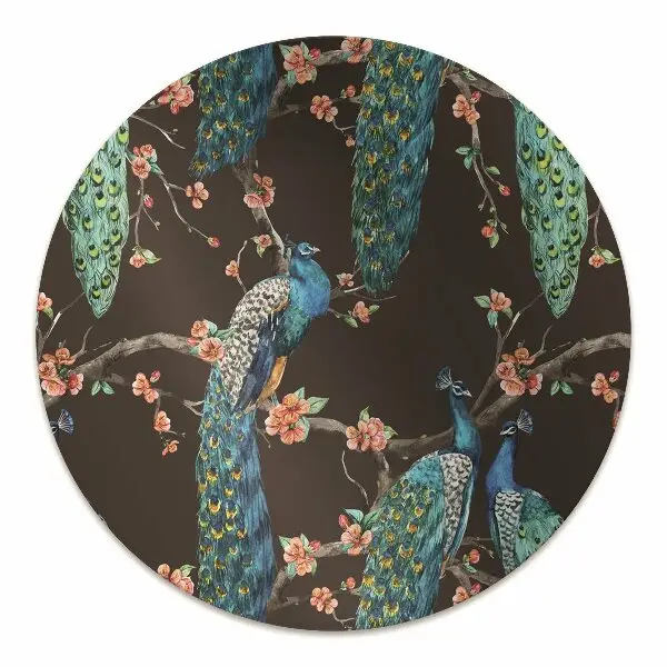 Stuhlmatte Pfau