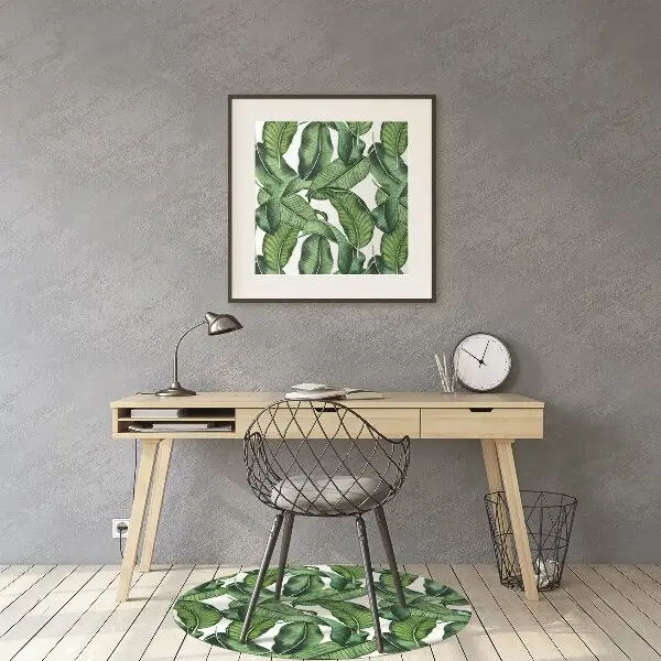Bürostuhlunterlage Botanische Blätter