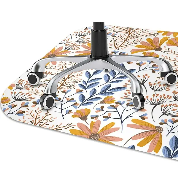 Stuhlunterlage Lackierte Blumen