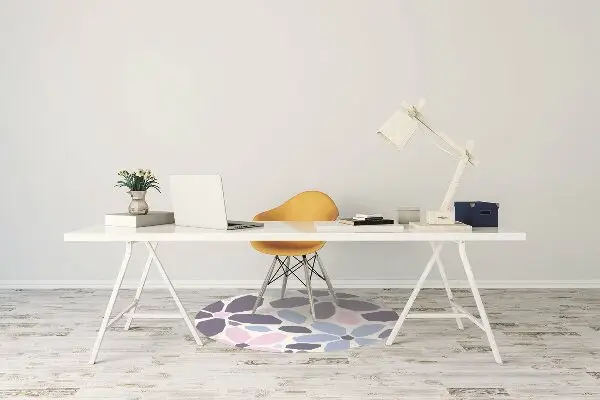 Stuhlmatte Geometrische Blumen