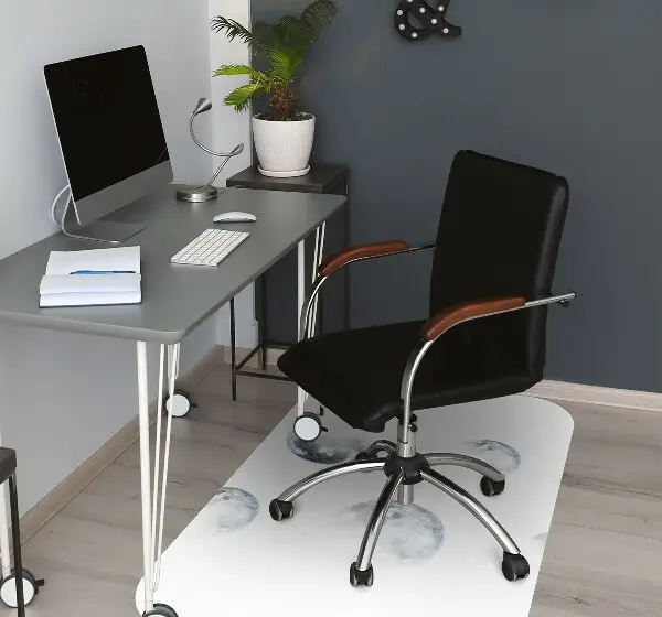 Bürostuhlunterlage Bild des Mondes
