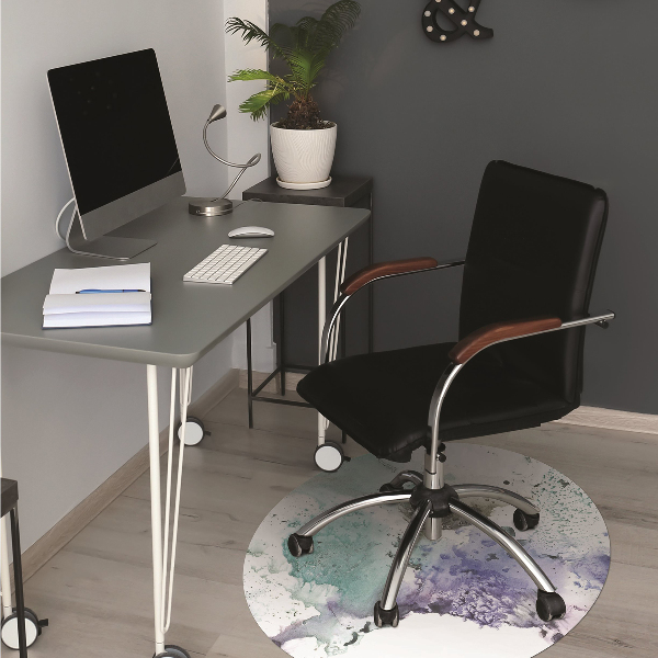 Stuhlunterlage Bunte Tinte