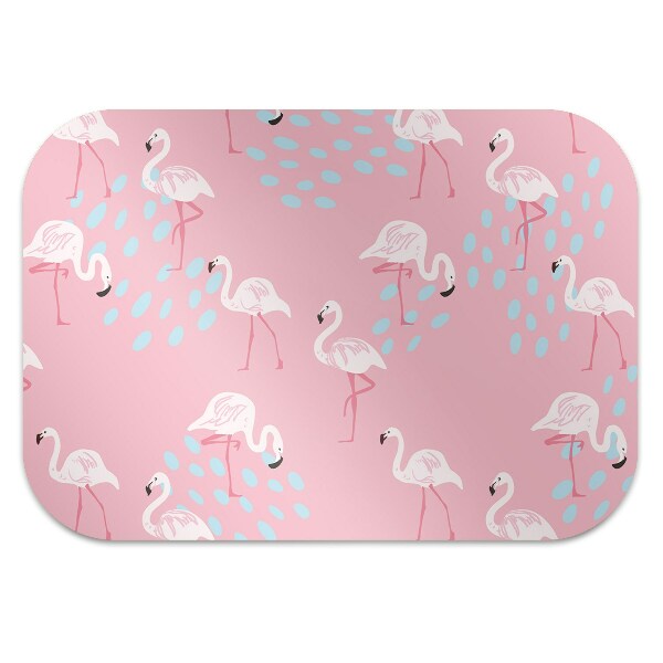 Stuhlunterlage Flamingos