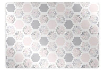 Bodenschutzmatte Hexagon