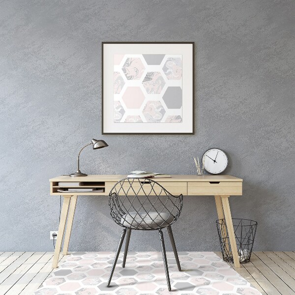 Bodenschutzmatte Hexagon