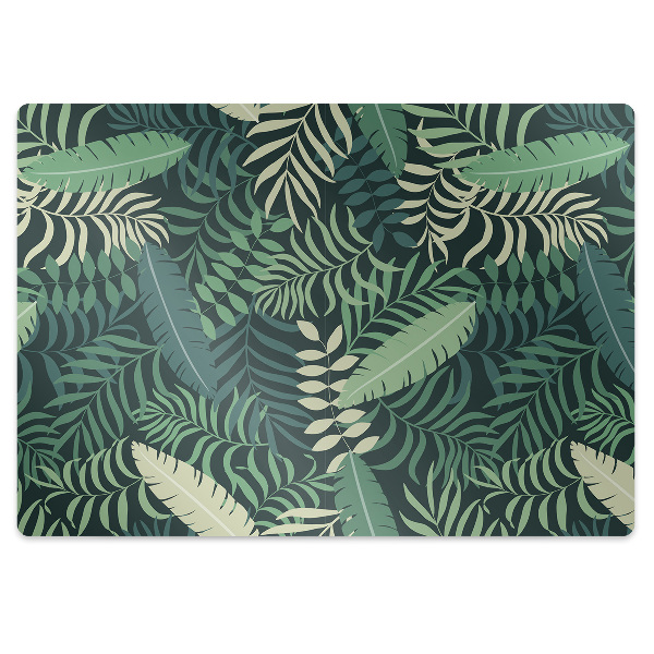 Bodenschutzmatte Palmenblätter