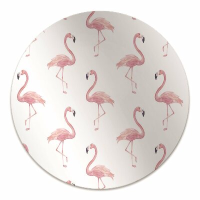 bodenschutzmatte schreibtischstuhl Flamingos