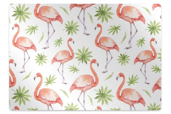 Stuhlmatte Flamingos