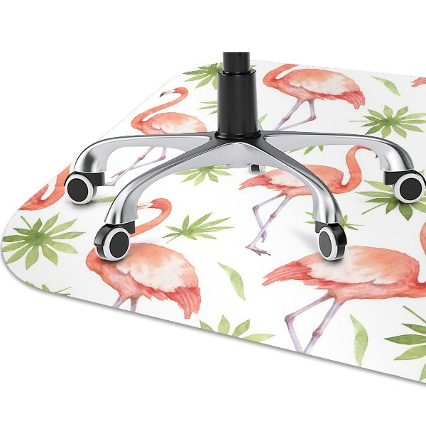 Stuhlmatte Flamingos