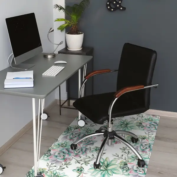 Stuhlmatte für Hartböden Aquarell