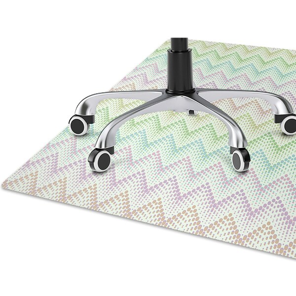 Stuhlunterlage Punkte in Herringbone.