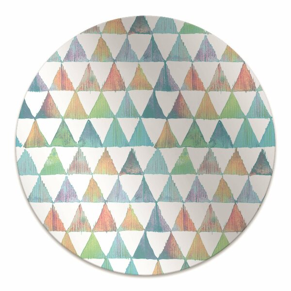 bodenschutzmatte schreibtischstuhl Geometrische Dreiecke