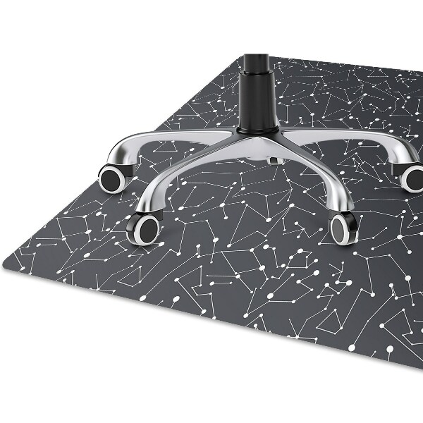 bodenschutzmatte schreibtischstuhl Konstellationen der Galaxie