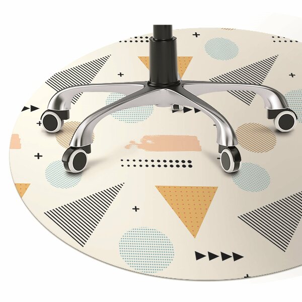 Stuhlmatte Bunte Formen