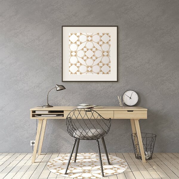 Stuhlmatte Geometrisches Muster