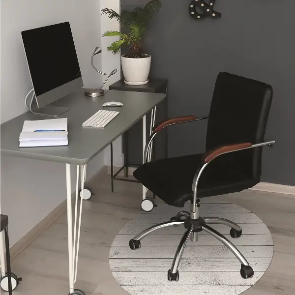bodenschutzmatte bürostuhl Holzbretter