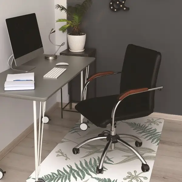bodenschutzmatte bürostuhl Farn