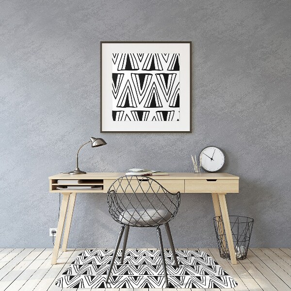 Stuhlunterlage Dreier Boho-Muster