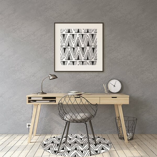Stuhlunterlage Dreier Boho-Muster