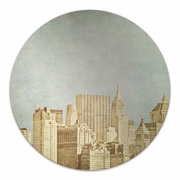 Stuhlmatte für Hartböden Manhattan Wolkenkratzer