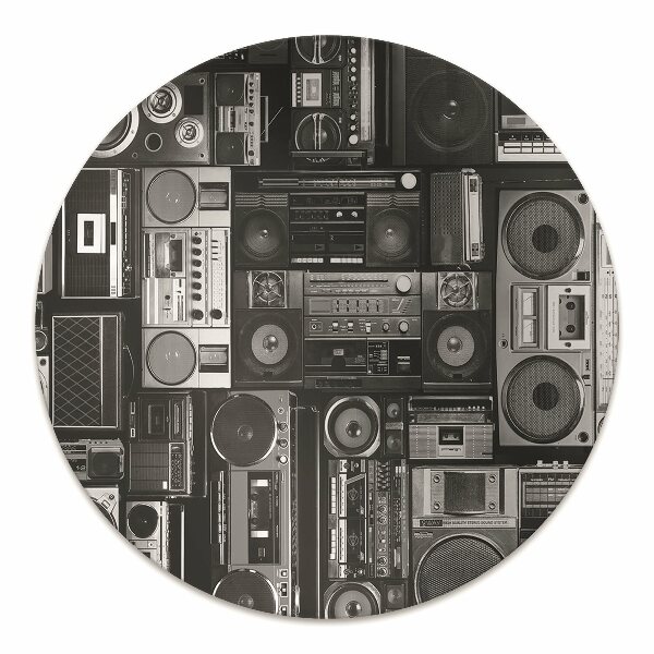 bodenschutzmatte bürostuhl Alte Schule Boombox.