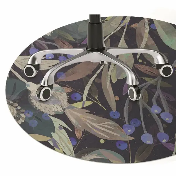Stuhlmatte Botanisches Muster