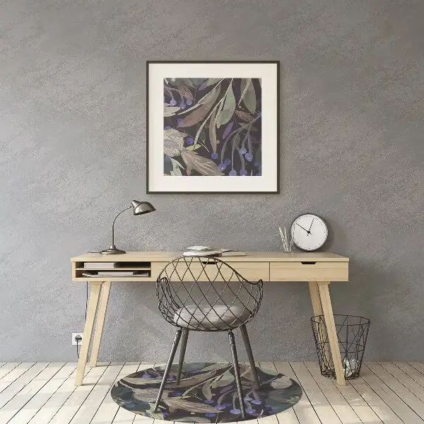 Stuhlmatte Botanisches Muster