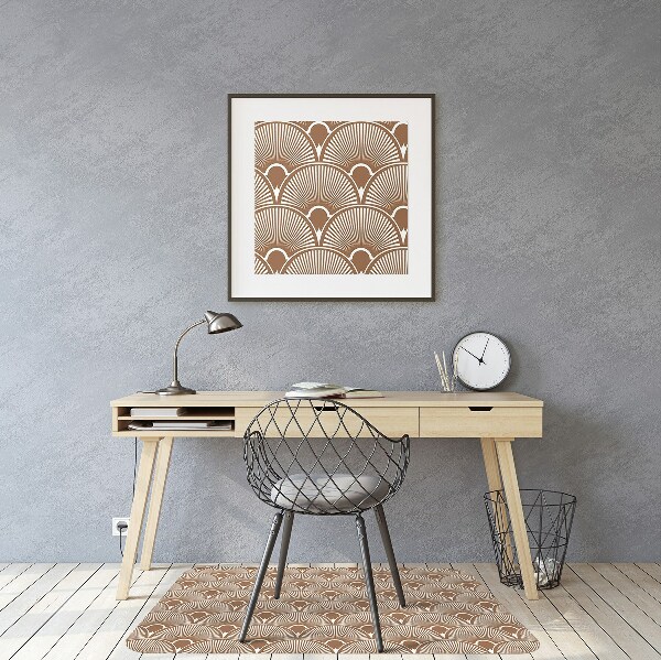 bodenschutzmatte schreibtischstuhl Art Deco-Stil