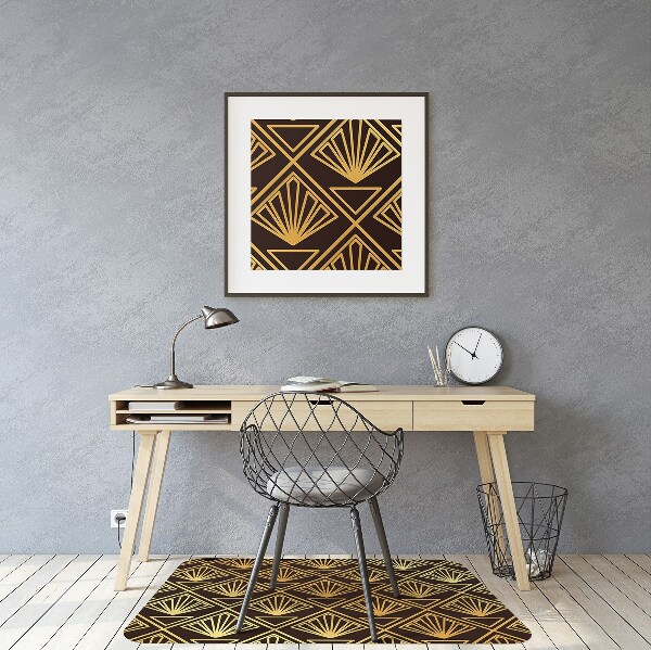 Bodenschutzmatte Art Deco-Stil