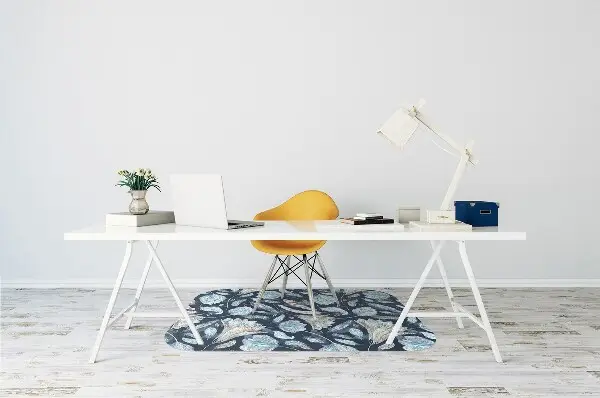 Bürostuhlunterlage Boho-Muster