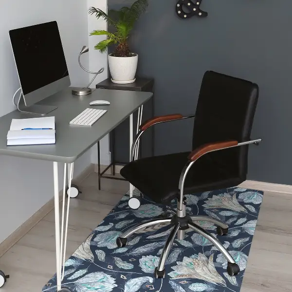 Bürostuhlunterlage Boho-Muster