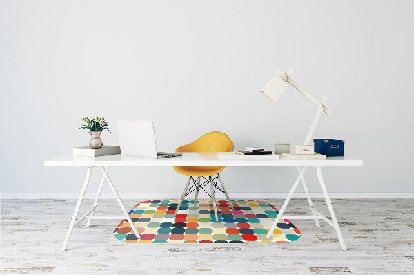 bodenschutzmatte schreibtischstuhl Geometrisches Muster