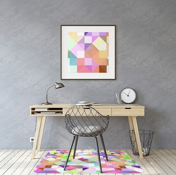 Stuhlunterlage Bunte Mosaik