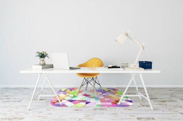 Stuhlunterlage Bunte Mosaik