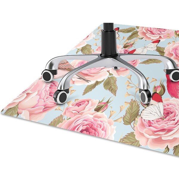 Stuhlunterlage Englische Rosen