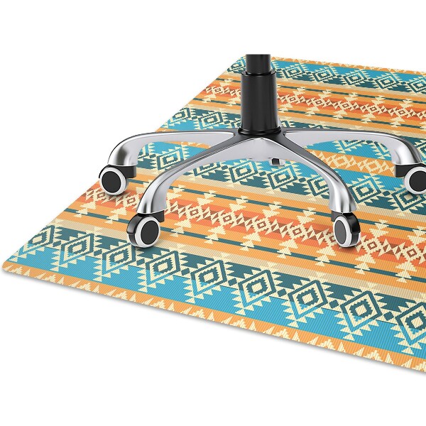 Bodenschutzmatte Navajo-Stil-Muster.