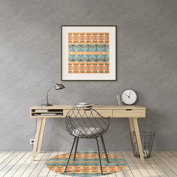 Bodenschutzmatte Navajo-Stil-Muster.