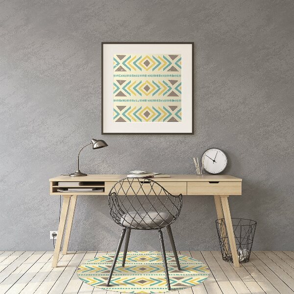 Bodenschutzmatte Geometrisches Muster