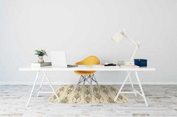 bodenschutzmatte bürostuhl Aztec-Stil