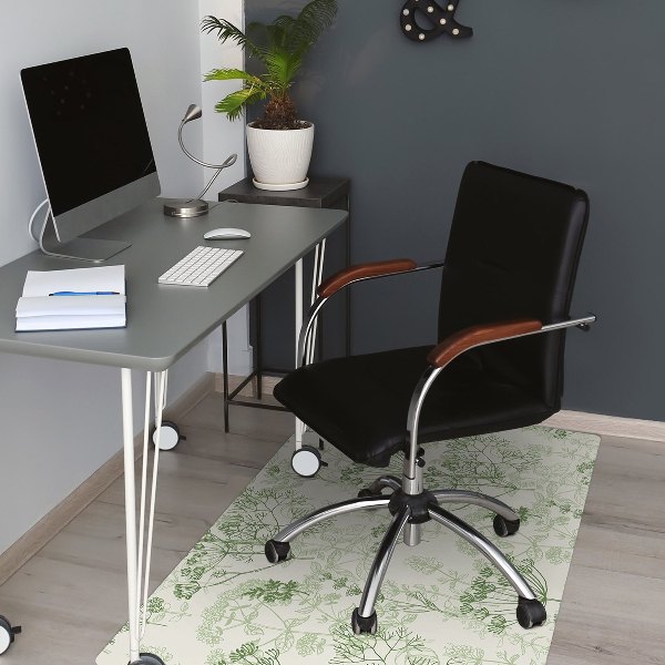 Bürostuhlunterlage Wilde Kräuter