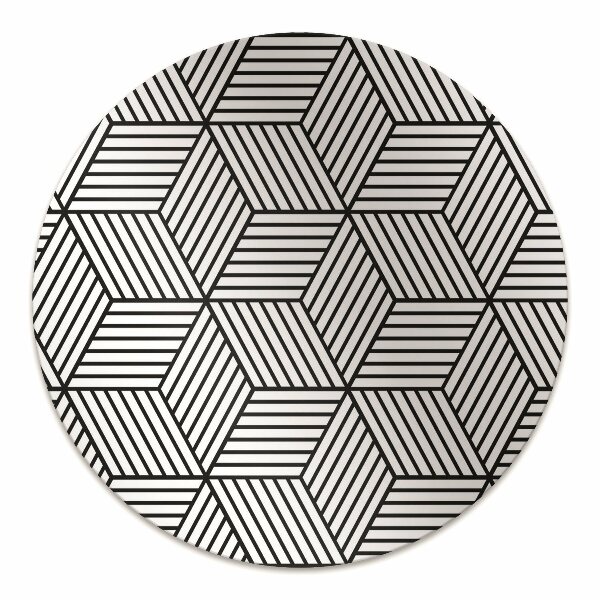 bodenschutzmatte schreibtischstuhl Geometrische Illusion.