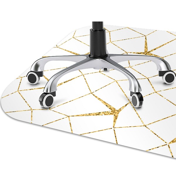 Stuhlmatte Goldenes Mosaik