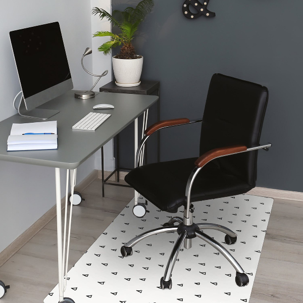 Bürostuhlunterlage Gezogene Tropfen